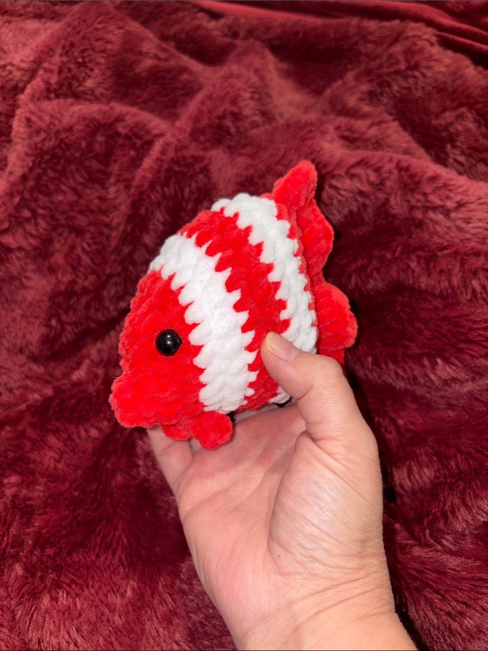 Handmade Crochet Angelfish